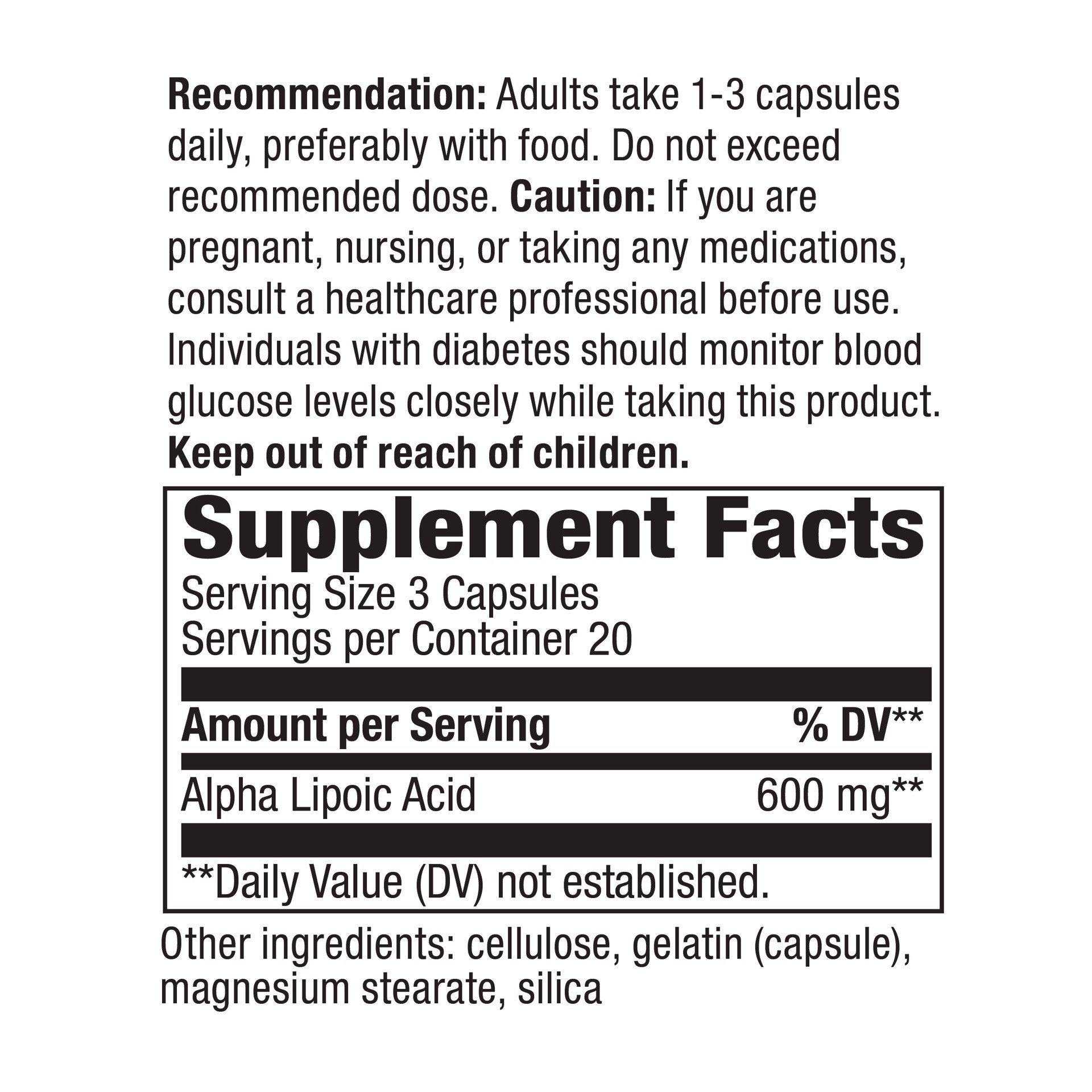 slide 4 of 4, Nature's Way Alpha Lipoic Acid, 60 ct