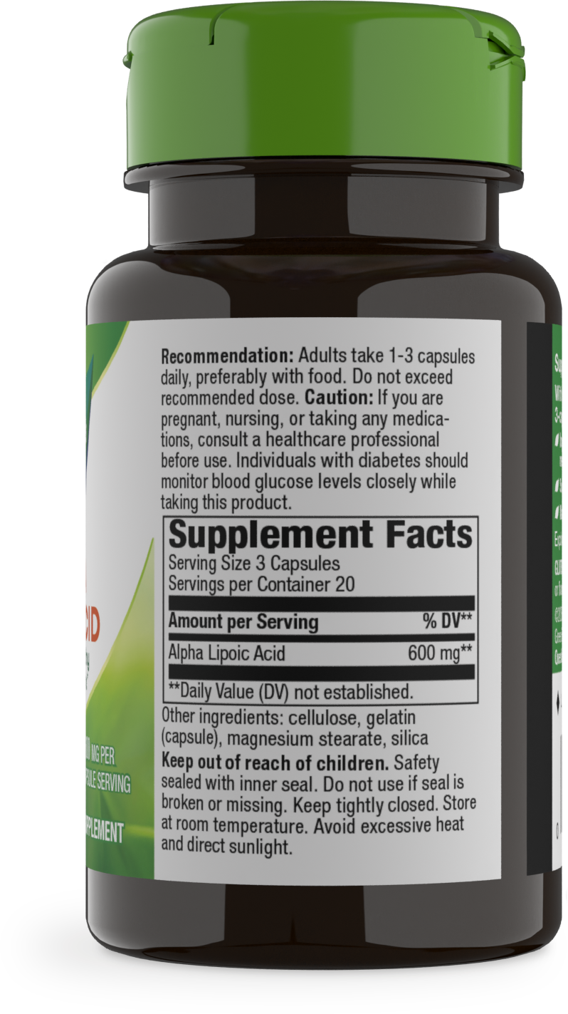 slide 3 of 4, Nature's Way Alpha Lipoic Acid, 60 ct