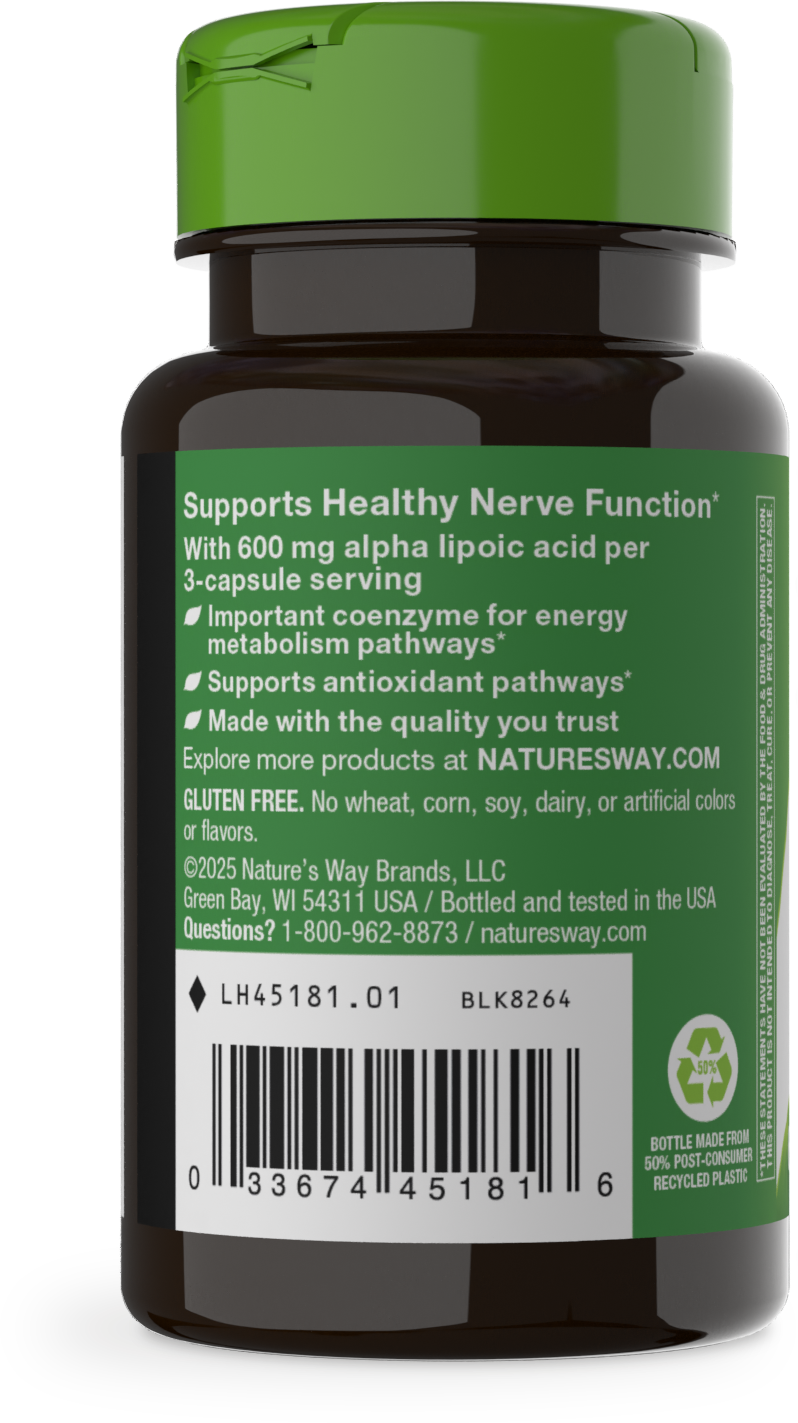 slide 2 of 4, Nature's Way Alpha Lipoic Acid, 60 ct