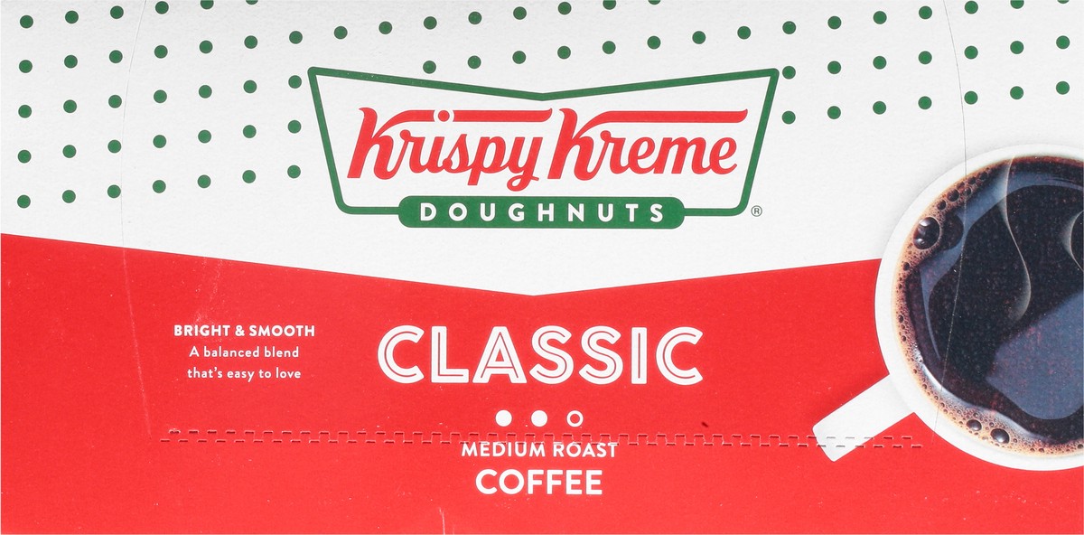 slide 9 of 9, Krispy Kreme Classic Keurig Single-Serve K-Cup Pods, Medium Roast Coffee, 32 Count, 32 ct