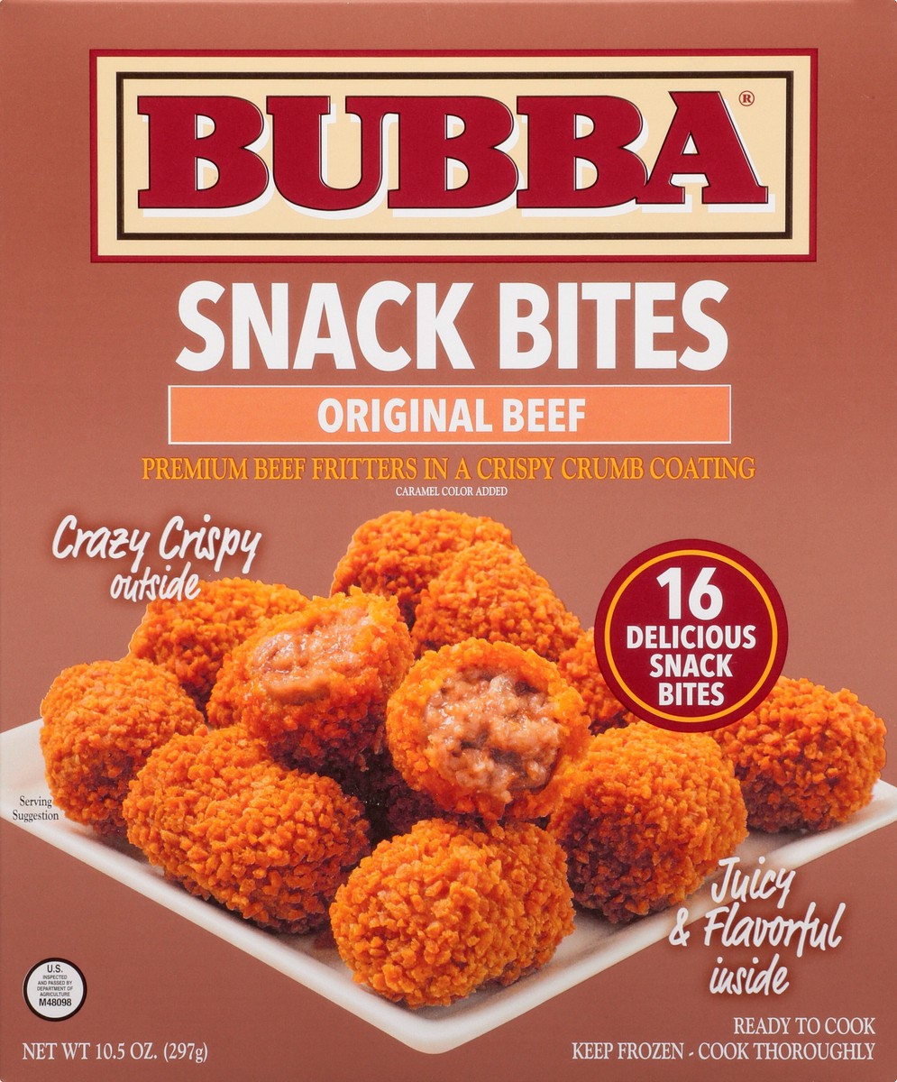 slide 4 of 12, BUBBA Original Beef Snack Bites 10.5oz, 16 ct