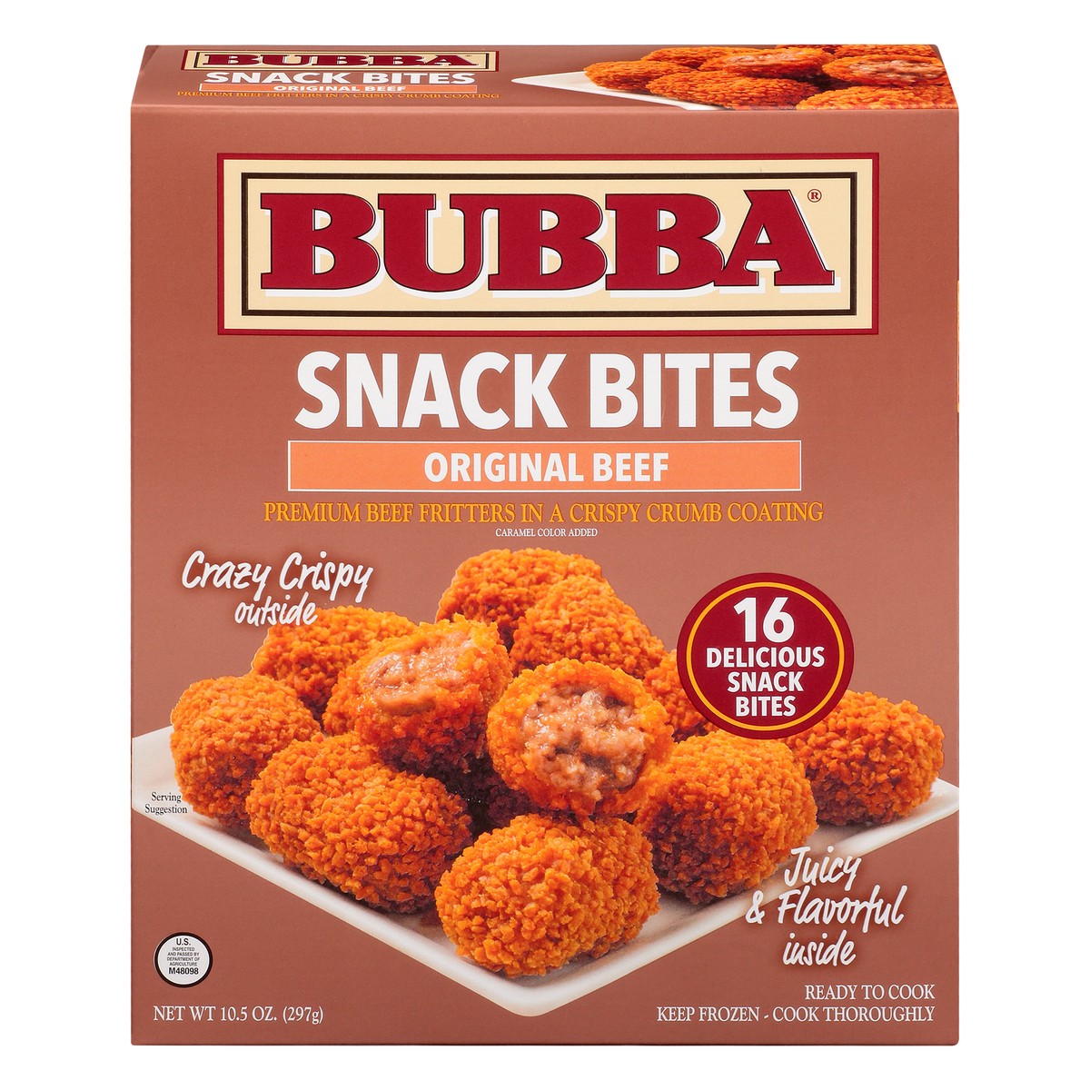 slide 1 of 12, BUBBA Original Beef Snack Bites 10.5oz, 16 ct