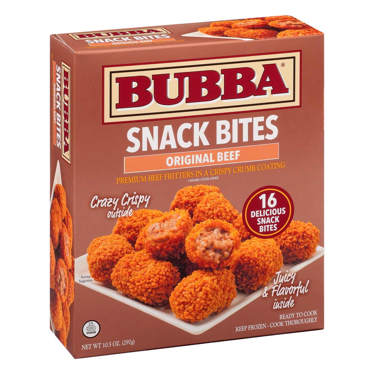 slide 6 of 12, BUBBA Original Beef Snack Bites 10.5oz, 16 ct