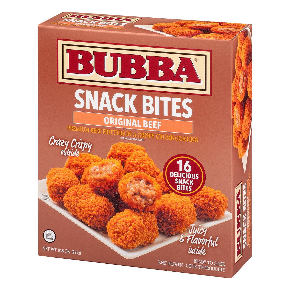 slide 10 of 12, BUBBA Original Beef Snack Bites 10.5oz, 16 ct