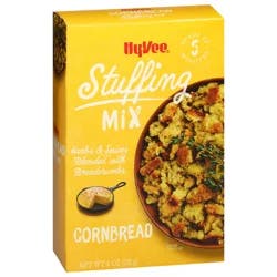 Hy-vee Cornbread Herbs & Spices Blended With Bread Crumbs Stuffing Mix