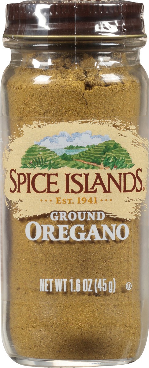 slide 3 of 9, Spice Islands Ground Oregano 1.6 oz, 1.6 oz