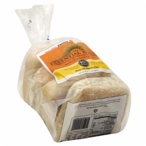 slide 1 of 1, Essential Baking Co. Panino Buns, 4 ct