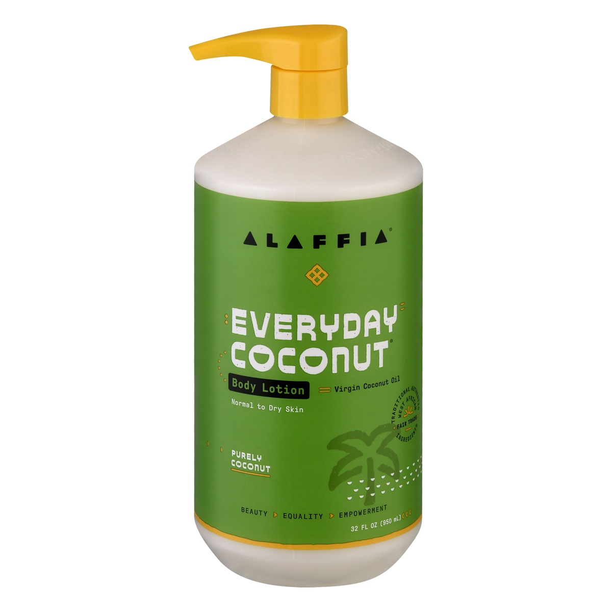 slide 1 of 1, Alaffia Everyday Coconut Body Lotion Hydrating Coconut, 32 fl oz