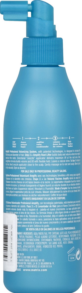 slide 3 of 3, Matrix Total Results Amplify Root Lift, 8.5 fl oz