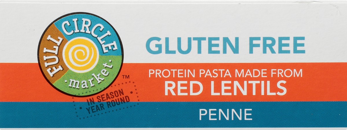 slide 2 of 10, Full Circle Market Gluten Free Red Lentils Penne 8 oz, 8 oz