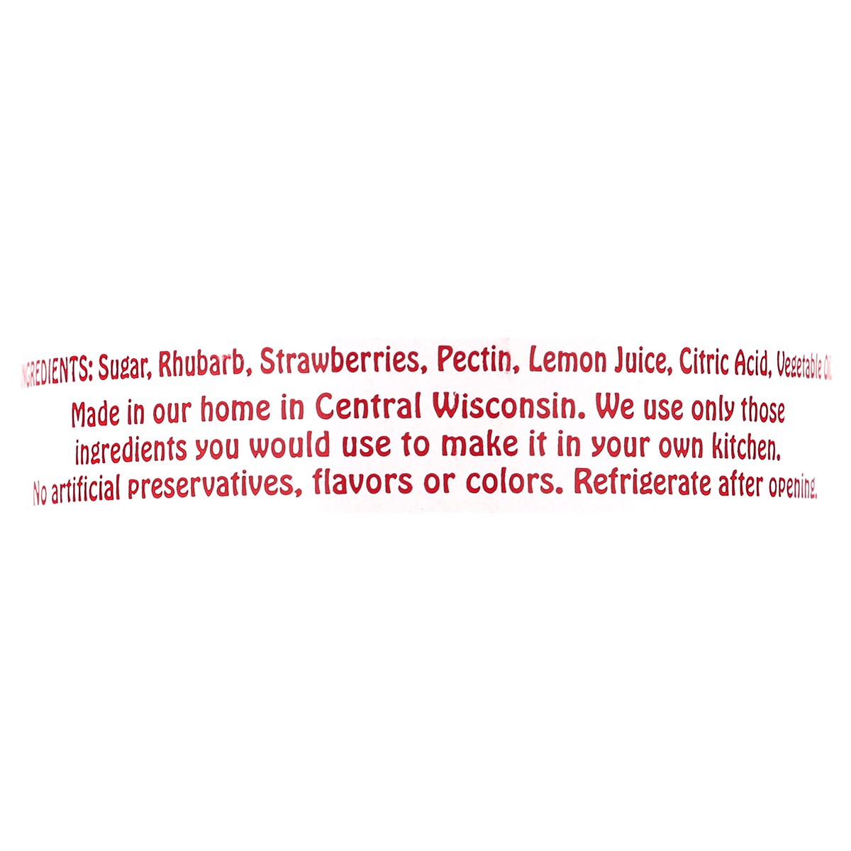 slide 10 of 11, The Huber Family's Strawberry and Rhubarb Spread 20 oz, 20 oz