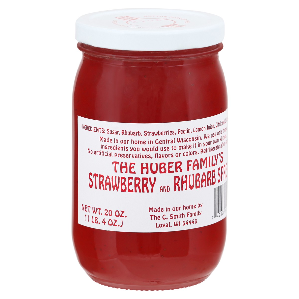 slide 6 of 11, The Huber Family's Strawberry and Rhubarb Spread 20 oz, 20 oz