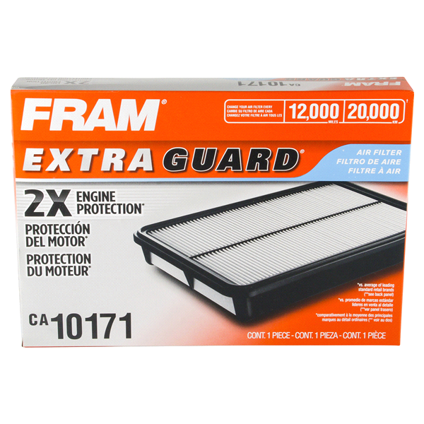 slide 1 of 6, Fram Extra Guard Air Filter CA10171, 1 ct
