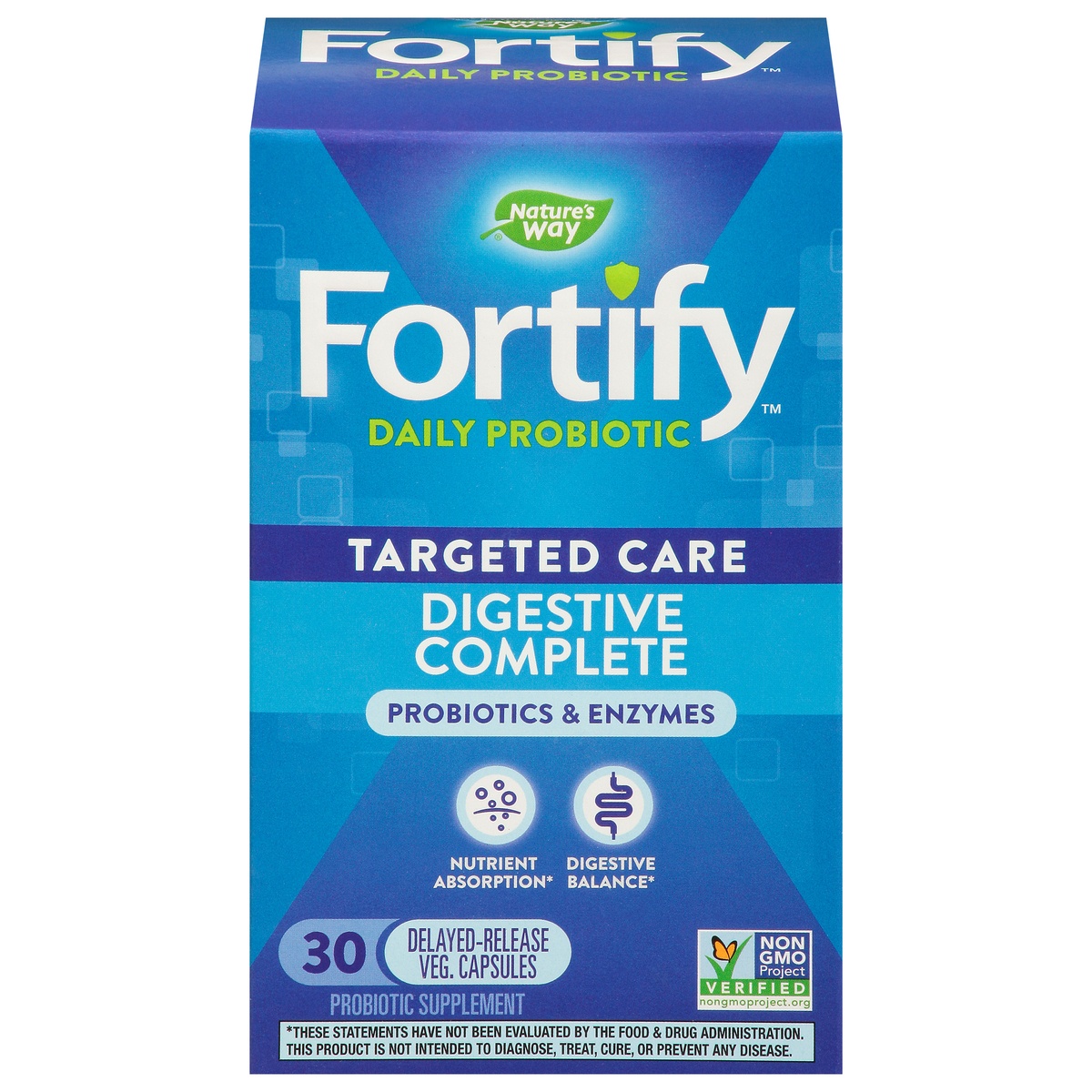 slide 1 of 2, Nature's Way Fortify Probiotic Plus Digestive Complete, 30 ct