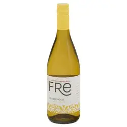 FRE Chardonnay White Wine, Alcohol-Removed, 750mL Wine Bottle