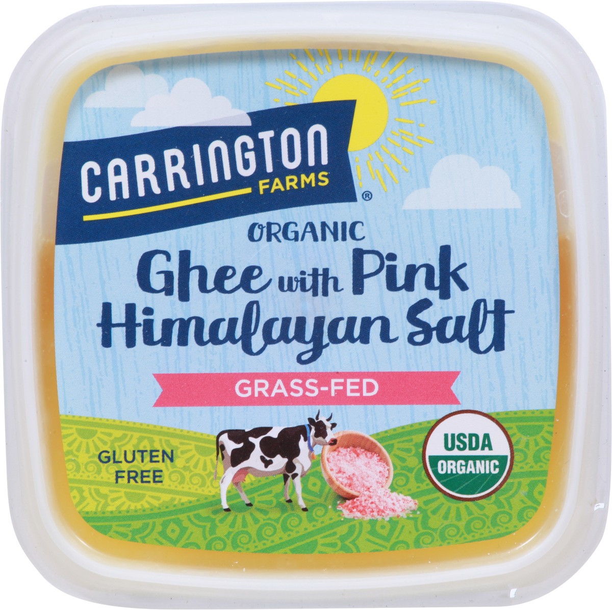 slide 6 of 11, Carrington Farms Organic Ghee With Pink Himalayan Salt, 12 fl oz