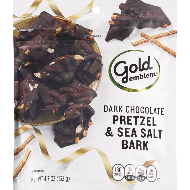 slide 1 of 1, GE Sea Salt Dark Chocolate Pretzel, 1 ct