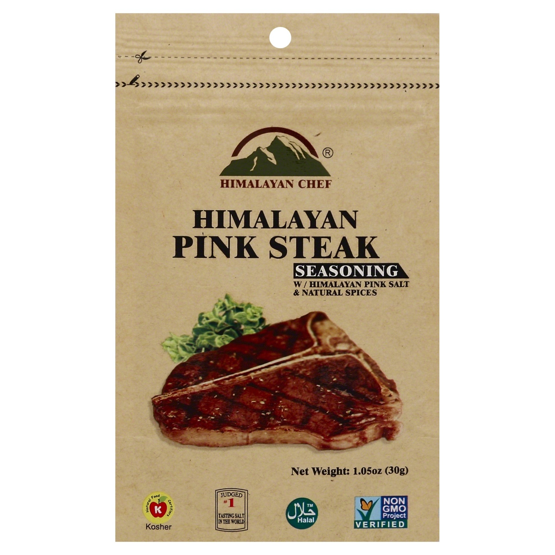 slide 1 of 1, Himalayan Chef Steak Seasoning, 1.06 oz