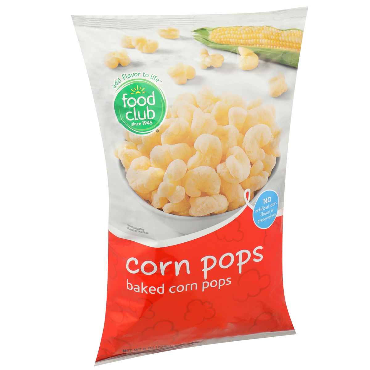 slide 2 of 9, Food Club Corn Pops Puffed Snacks, 8 oz