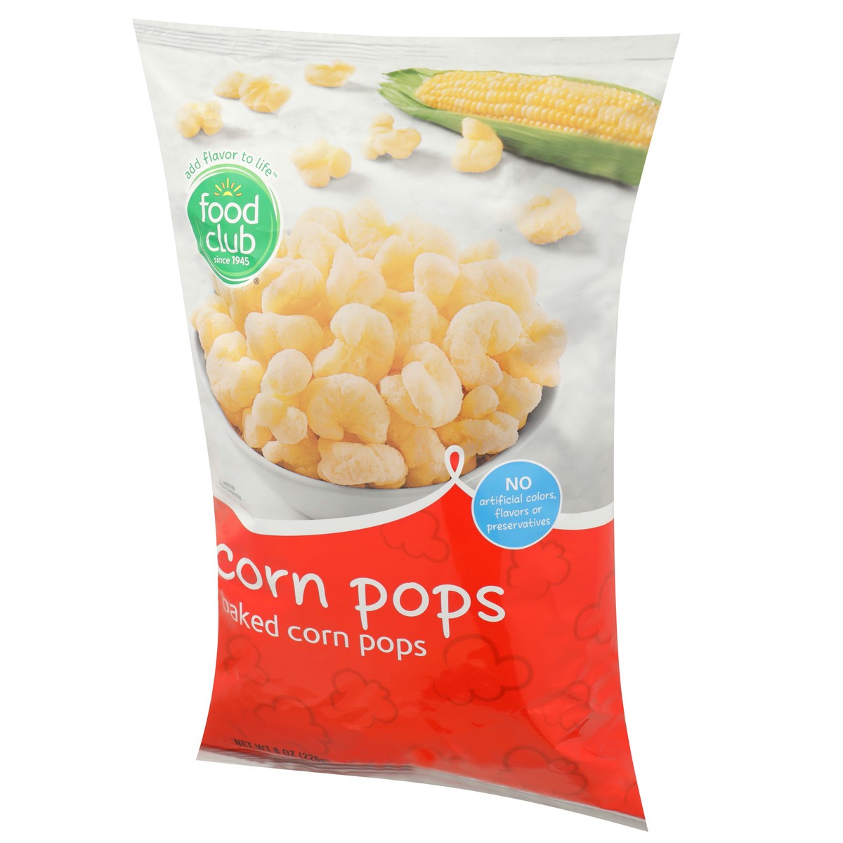 slide 3 of 9, Food Club Corn Pops Puffed Snacks, 8 oz