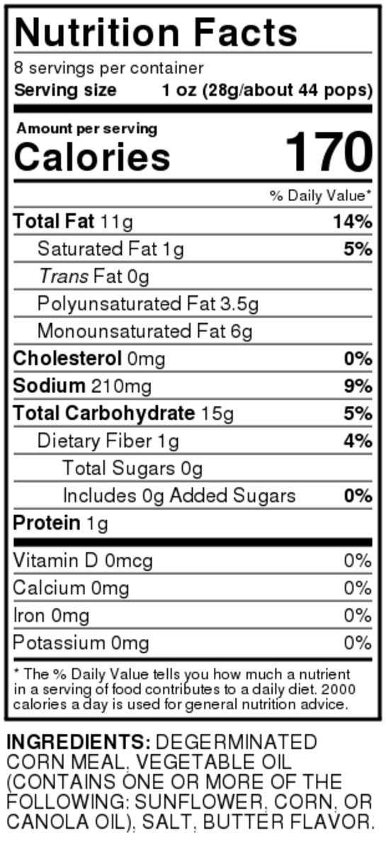 slide 4 of 9, Food Club Corn Pops Puffed Snacks, 8 oz