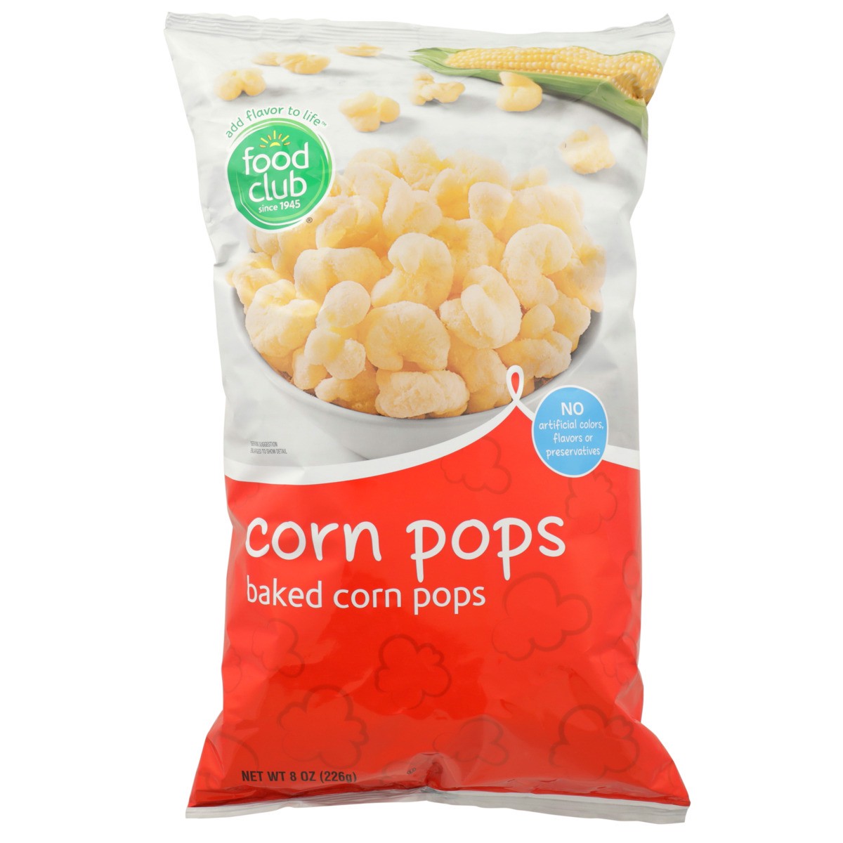 slide 8 of 9, Food Club Corn Pops Puffed Snacks, 8 oz