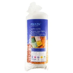POLY FIL Poly-Fil Extra-Loft Quilt Batting, 45 in x 60 in