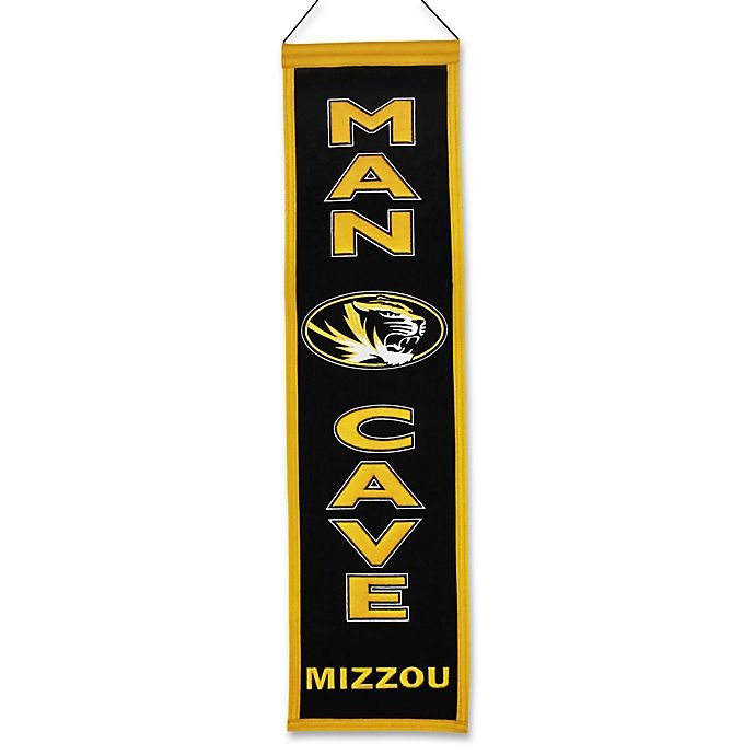 slide 1 of 1, NCAA University of Missouri Man Cave Banner, 1 ct