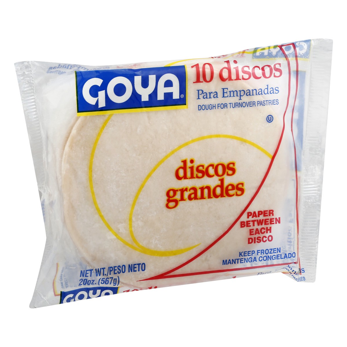 slide 5 of 9, Goya Grandes Empanadas Discos 10 ea, 10 ct