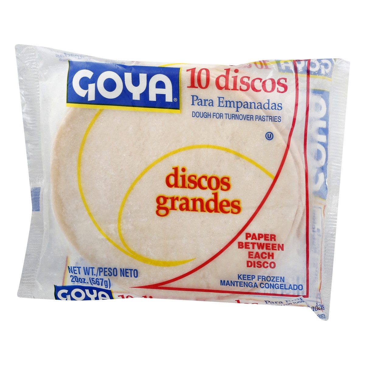 slide 3 of 9, Goya Grandes Empanadas Discos 10 ea, 10 ct