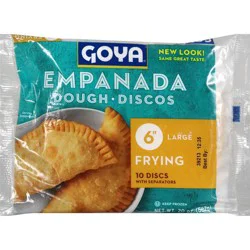 Goya Frying Discs Large 6 Inch Empanada 10 Each