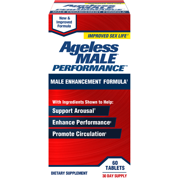 slide 1 of 1, Ageless Male Performance, 60 ct