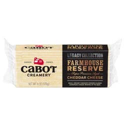 Cabot Farmhouse Reserve White Cheddar Cheese Block 6 oz