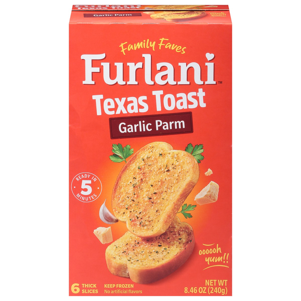 slide 1 of 5, Furlani Garlic Parm Texas Toast 6 Each, 6 ct