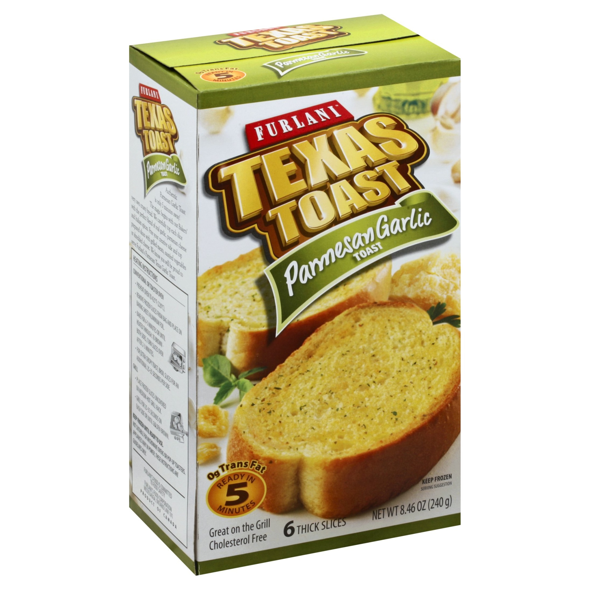 slide 1 of 5, Furlani Parmesan Toast, 8.46 oz