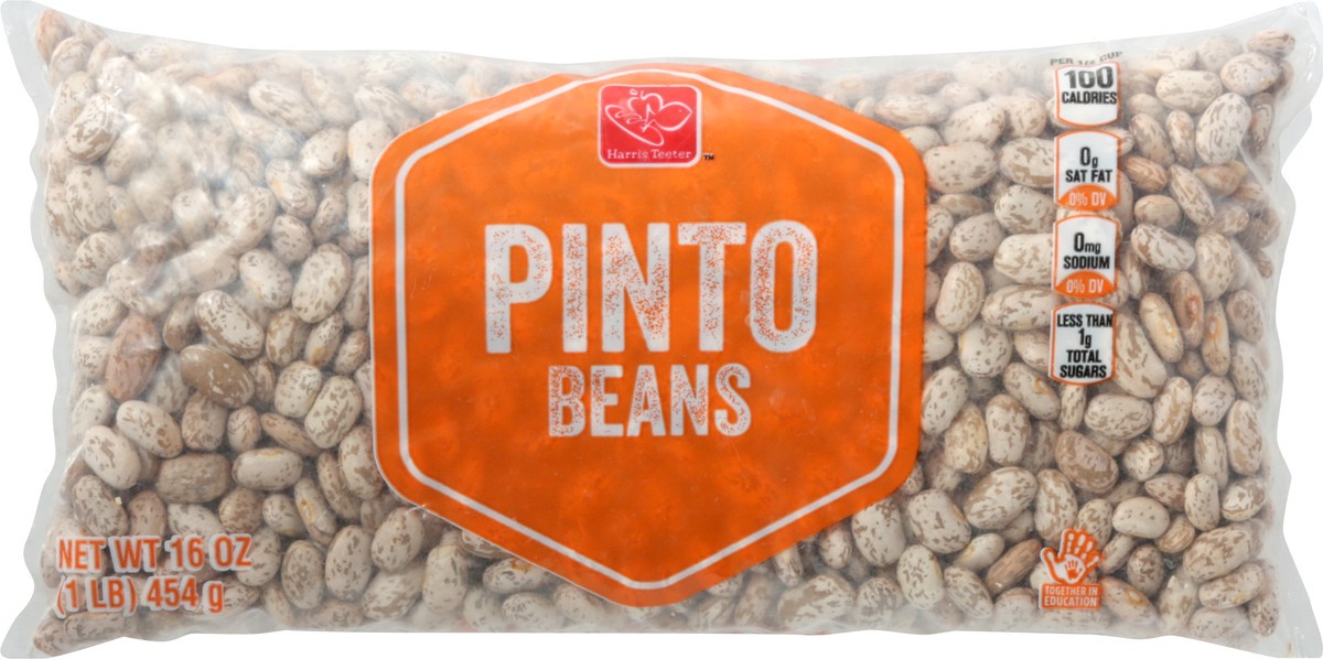 slide 5 of 9, Harris Teeter Dry Pinto Beans, 16 oz