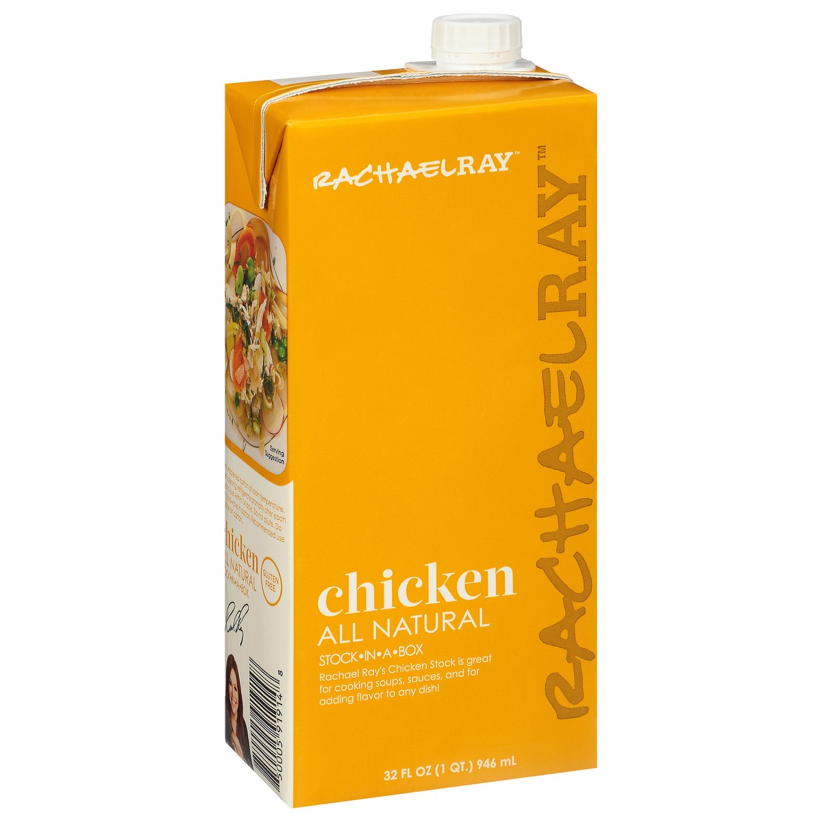 slide 2 of 9, Rachael Ray All Natural Chicken Stock 32 fl oz, 32 fl oz