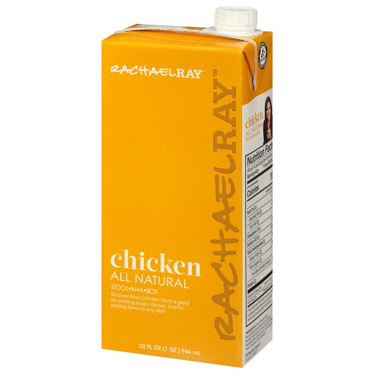 slide 3 of 9, Rachael Ray All Natural Chicken Stock 32 fl oz, 32 fl oz