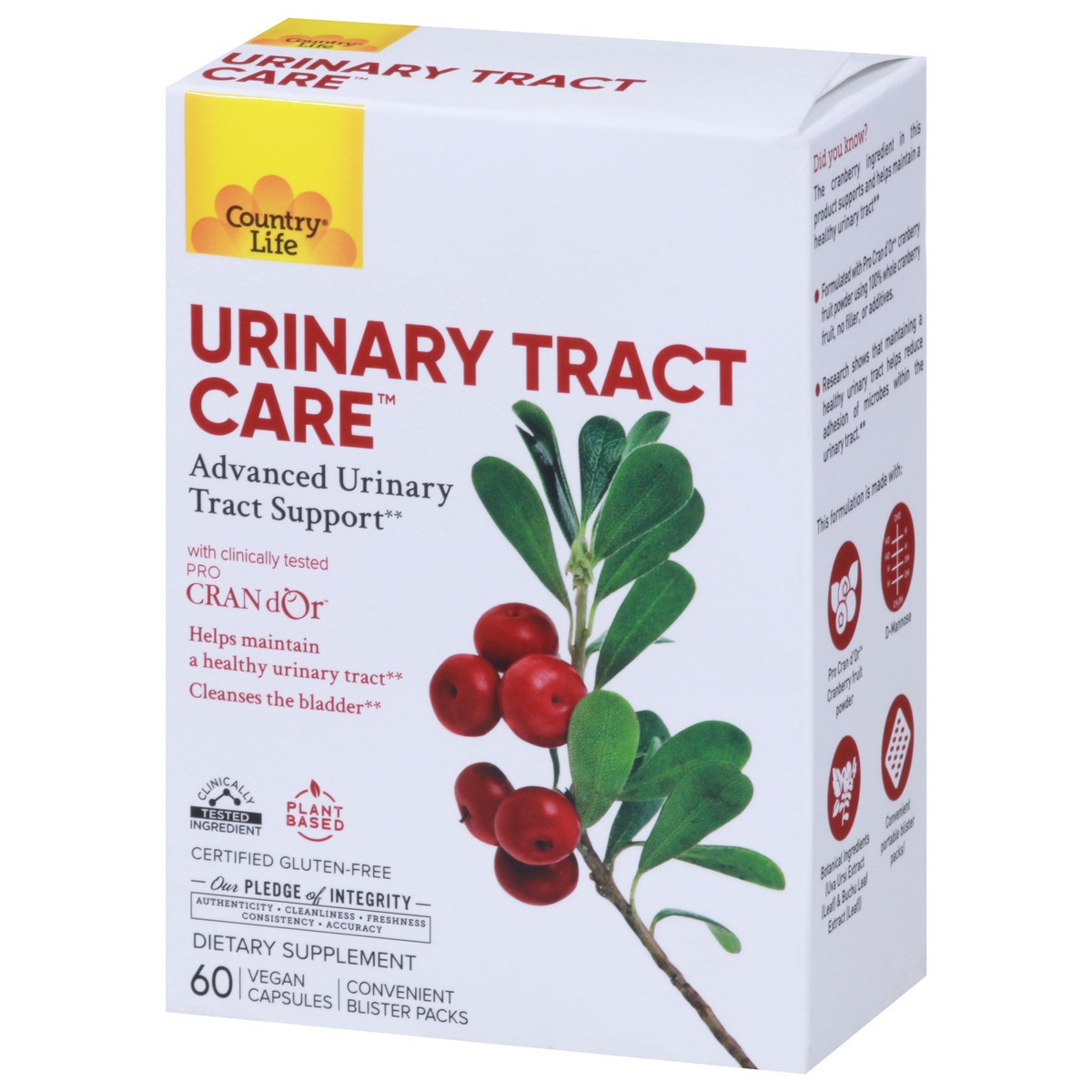 slide 4 of 9, Country Life Urinary Tract Care 60 Vegan Capsules, 60 ct