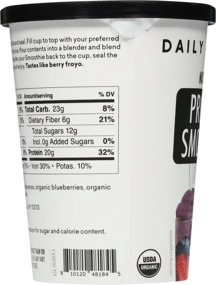 slide 3 of 4, Daily Harvest Mixed Berry Protein Smoothie, 6.8 oz