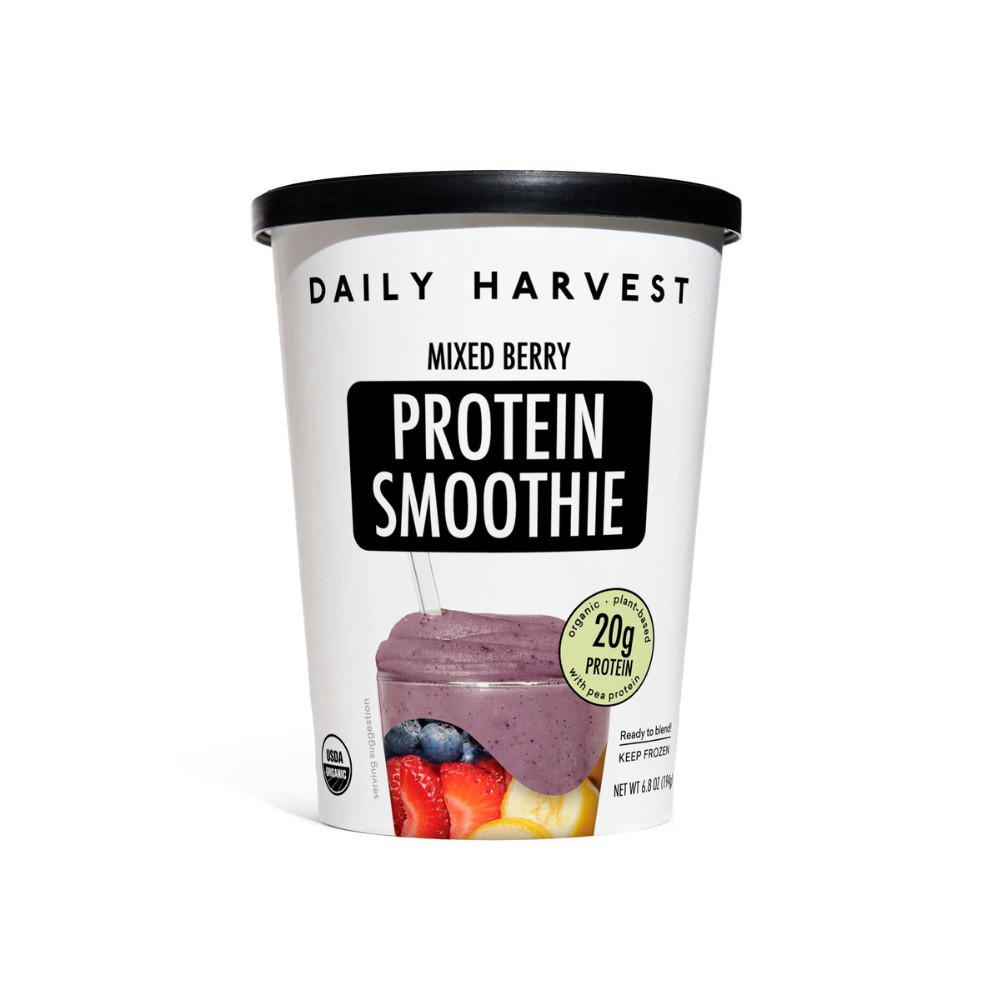 slide 1 of 4, Daily Harvest Mixed Berry Protein Smoothie, 6.8 oz