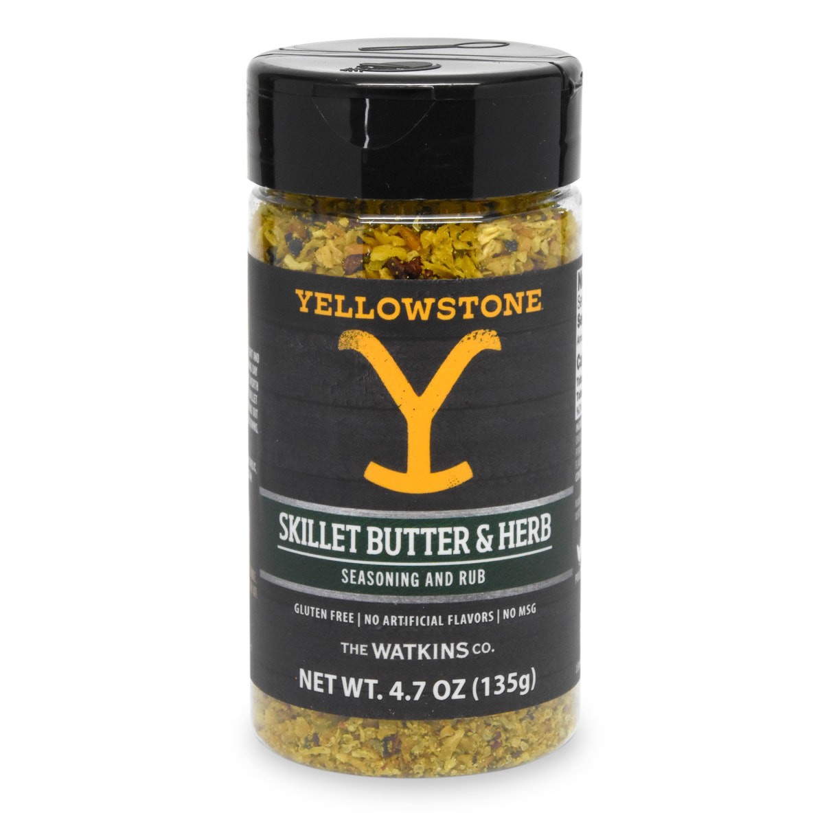 slide 1 of 8, YELLOWSTONE Skillet Butter & Herb Seasoning and Rub 4.7 oz, 4.7 oz