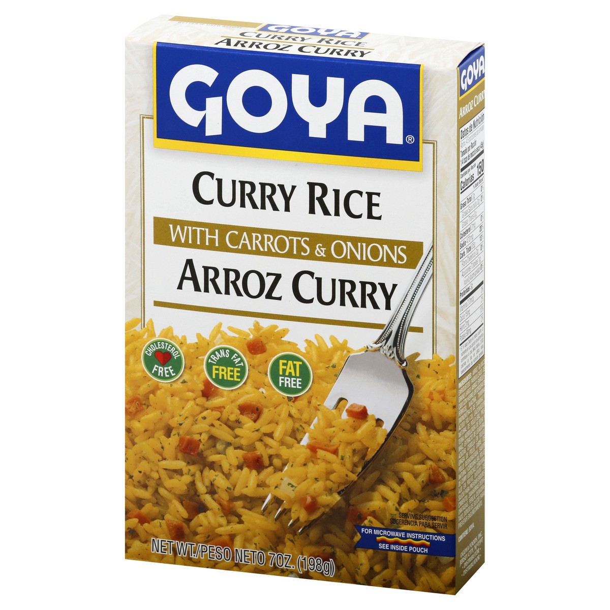 slide 9 of 13, Goya Carrots & Onions Curry Rice 7 oz, 7 oz