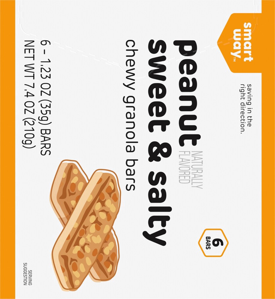 slide 2 of 3, Smart Way Chocolate Chip Granola Bars, 8 ct; 0.88 oz