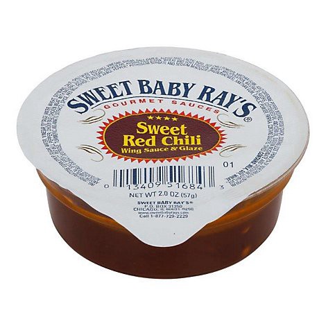 slide 1 of 1, Sweet Baby Ray's Sweet Red Chili Wing Sauce & Glaze 2.0 oz, 2 oz