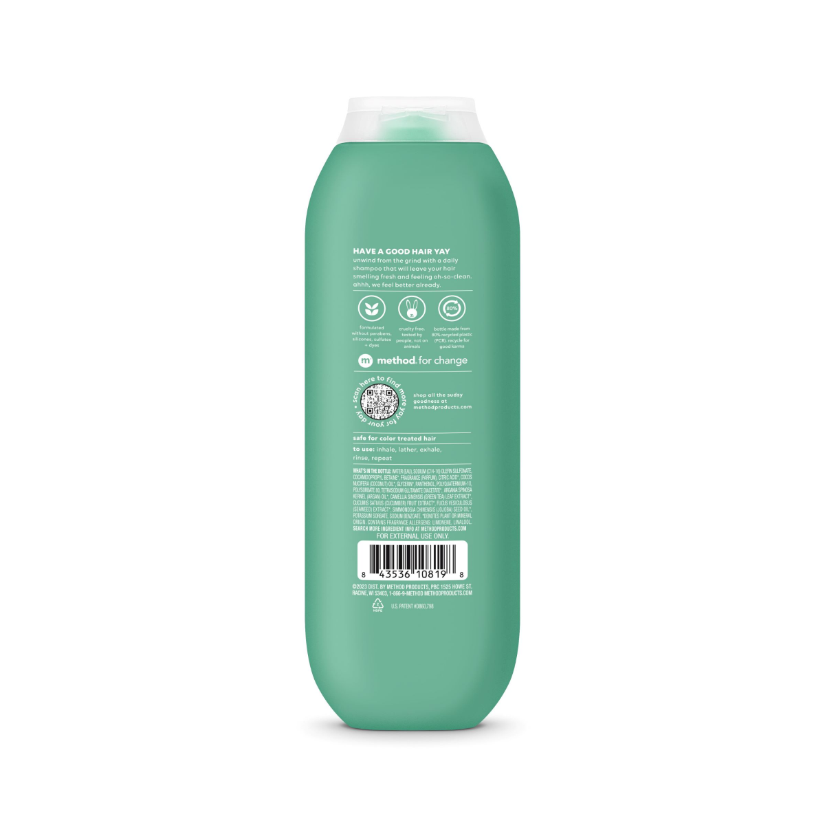slide 3 of 5, method Daily Zen Shampoo 14 fl oz, 14 fl oz