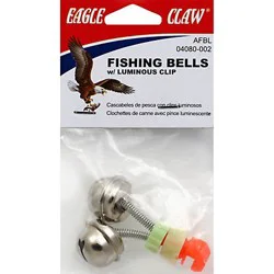 Eagle Claw Fishing Bells With Luminous Clip