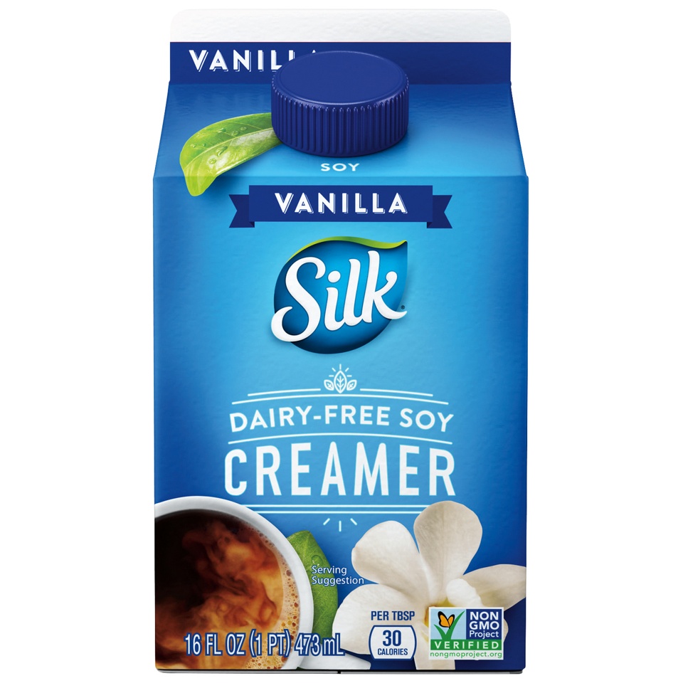 Silk Soymilk Creamer French Vanilla 1 pint Shipt