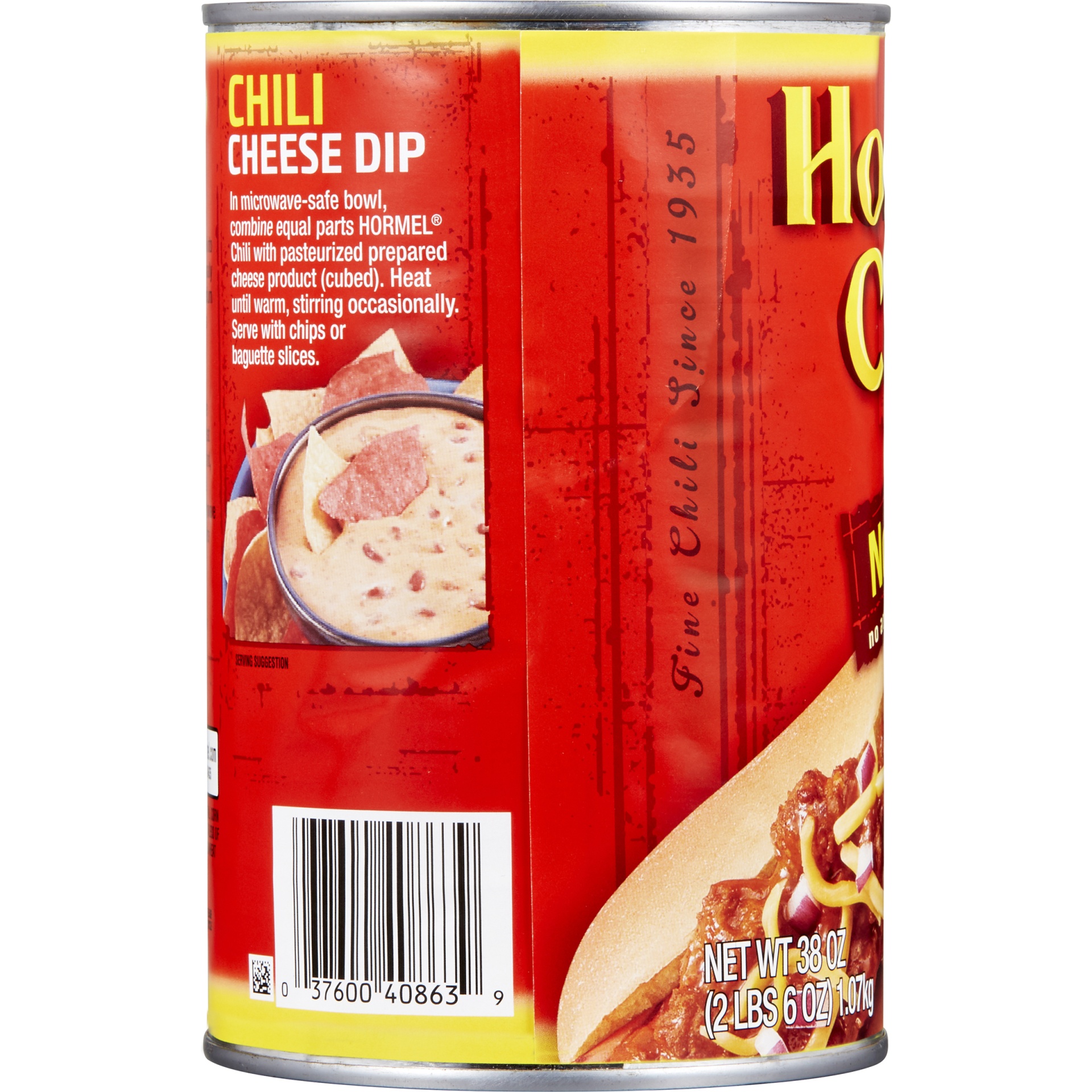 slide 4 of 6, Hormel Chili With No Beans, 38 oz