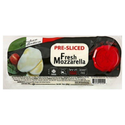 slide 1 of 5, Anderson International Foods Natural & Kosher Fresh Mozzarella, 16 oz